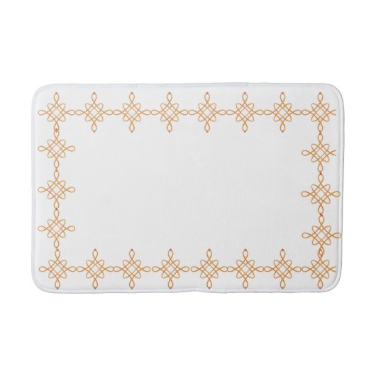 Border Design Bathmat Badematte (Vorderseite)