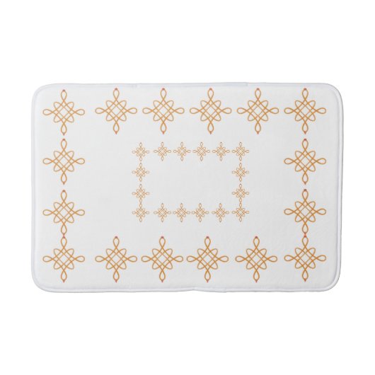 Border Design Bathmat Badematte (Vorderseite)