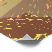 Border Ranges Nationalpark Australien Vintag Poster (Ecke)