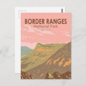 Border Ranges Nationalpark Australien Vintag Postkarte (Vorne/Hinten)