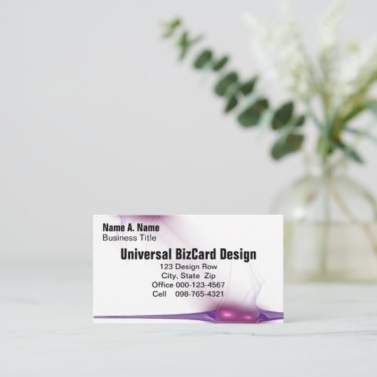 Border Streams Visitenkarte (Stehend Vorderseite)