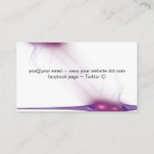 Border Streams Visitenkarte (Rückseite)