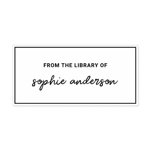 Border Stylish script name from the Library of Permastempel (Design)