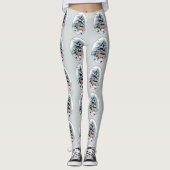 Border Terrier Christmas Leggings (Vorderseite)
