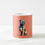 Border Terrier Dog Kaffeetasse (Mittel)