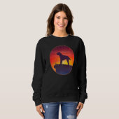 Border Terrier Hunderasse Sweatshirt (Vorne ganz)