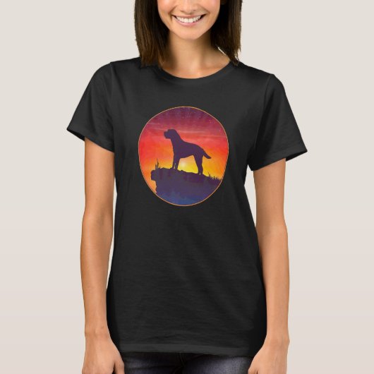 Border Terrier Hunderasse T-Shirt (Vorderseite)