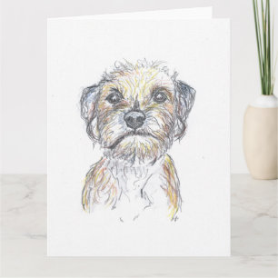 Border Terrier Karte