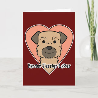 Border Terrier Lover Karte