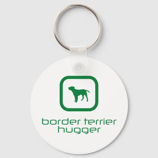 Border Terrier Schlüsselanhänger (Vorderseite)