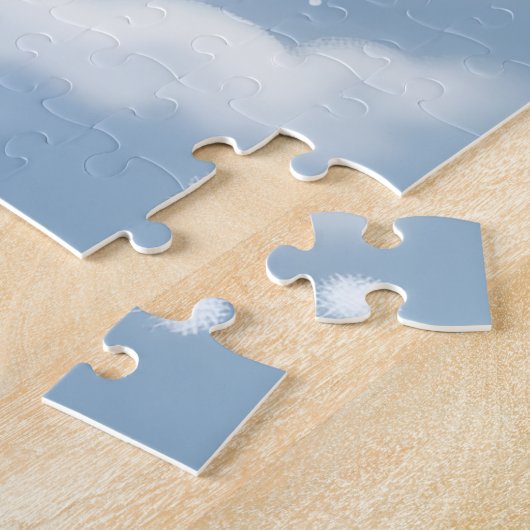 Border Terrier Snowball Fight Christmas Painting Puzzle (Seite)