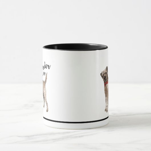Border Terrier Tasse (Zentrum)