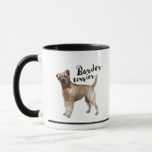 Border Terrier Tasse (Links)