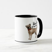 Border Terrier Tasse (VorderseiteRechts)
