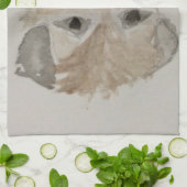 Border Terrier Tea Geschirrtuch (Gefaltet)