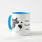 BorderCollie - i-Herde… deshalb bin ich Tasse (Vorderseite Links)