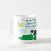 BorderCollie Kaffeetasse (Vorderseite Links)