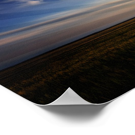 "Borderless Liebe" Inspiration Zitat Poster (Ecke)