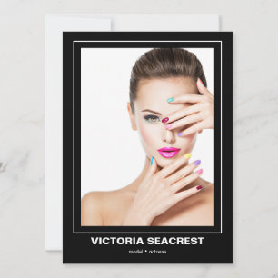 Borderline 4 Doppelseitige Modell-Comp-Karte Ankündigung