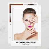 Borderline 4 Doppelseitige Modell-Comp-Karte Ankündigung (Vorne/Hinten)