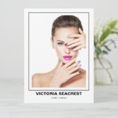 Borderline 4 Doppelseitige Modell-Comp-Karte Ankündigung (Stehend Vorderseite)