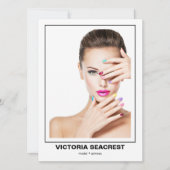 Borderline 4 Doppelseitige Modell-Comp-Karte Ankündigung (Vorderseite)