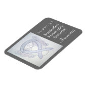 Borderline Personality Disease Ribbon Magnet (Linke Seite)