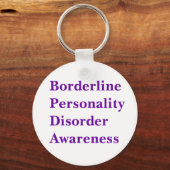 Borderline Personality Disorder Aw... - Customized Schlüsselanhänger (Vorderseite)