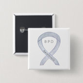 Borderline Personality Disorder (BPD) Angel Button (Vorne & Hinten)