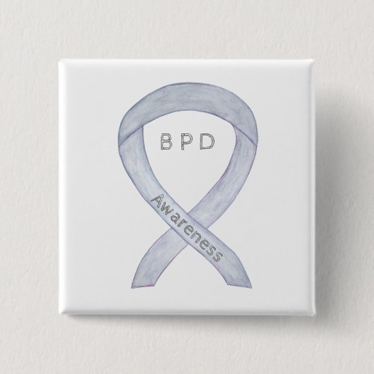 Borderline Personality Disorder (BPD) Angel Button (Vorderseite)