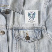 Borderline Personality Disorder (BPD) Ribbon-Butto Button (Beispiel)