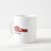 Borderline-Persönlichkeitsstörung Kaffeetasse (Vorderseite Links)