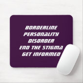 Borderline-Persönlichkeitsstörung Mousepad (Mit Mouse)