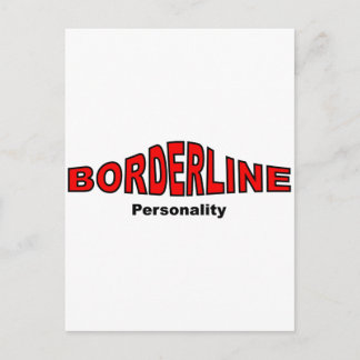 Borderline-Persönlichkeitsstörung Postkarte