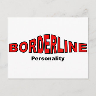Borderline-Persönlichkeitsstörung Postkarte