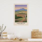 Borders Abbeys Way Scotlands Great Trails Plakat (Küche)