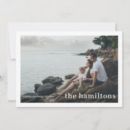 Bordeste Fotokarte Großer Familienname Weihnachten