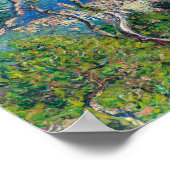 Bordighera 1884 By Claude Monet Poster (Ecke)