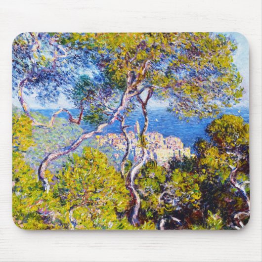 Bordighera, 1884 Claude Monet cool, Mousepad (Vorne)