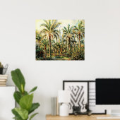 Bordighera Garden Poster (Heimbüro)