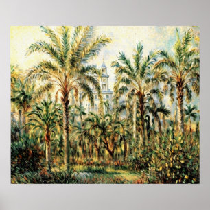 Bordighera Garden Poster