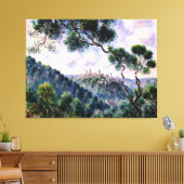 Bordighera Italien Leinwanddruck (Insitu (Wohnzimmer))