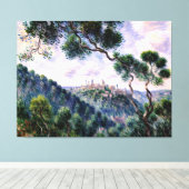 Bordighera Italien Leinwanddruck (Insitu (Holzboden))