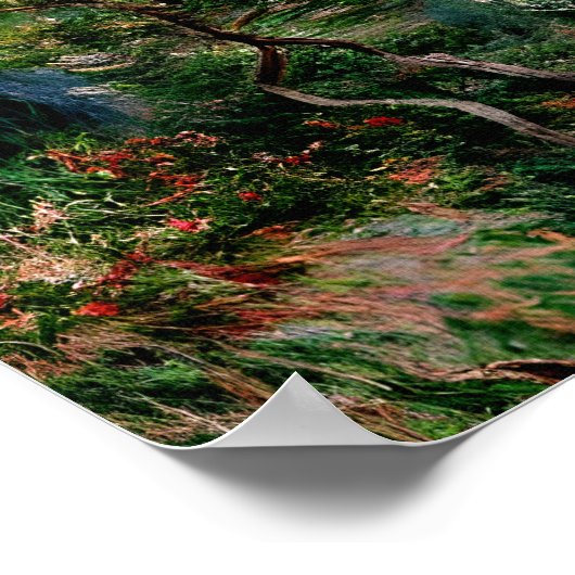 Bordighera Italien Poster (Ecke)