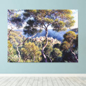 Bordighera Leinwanddruck (Insitu (Holzboden))