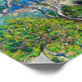 Bordighera von Claude Monet Poster (Ecke)