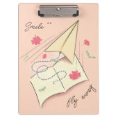 Bordklammer | Fliegen weg Klemmbrett (Vorderseite)