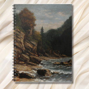 Bords du lac Léman - Gustave Courbet Notizblock