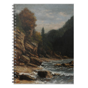 Bords du lac Léman - Gustave Courbet Notizblock