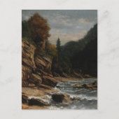 Bords du lac Léman - Gustave Courbet Postkarte (Vorderseite)